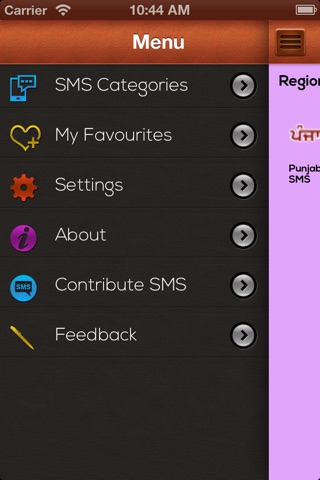 Desi SMS screenshot 3