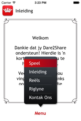 Dare2Share Afrikaans screenshot 3