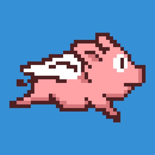 Flappy Piggy - Splashy Pig Adventure Icon