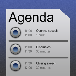 agenda maker on the app store agenda maker