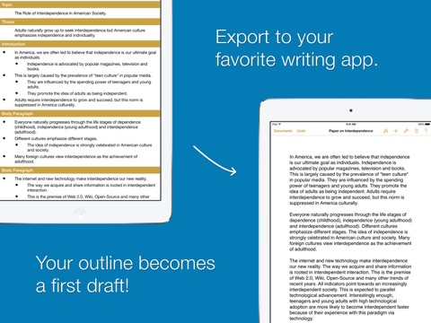 Outline Pro for iPad screenshot 3