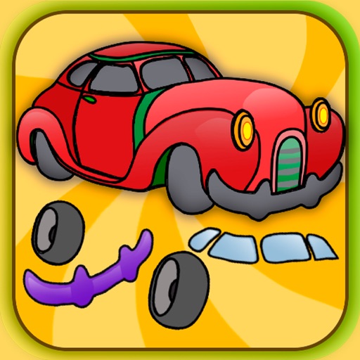 Baby Puzzles: Car Icon