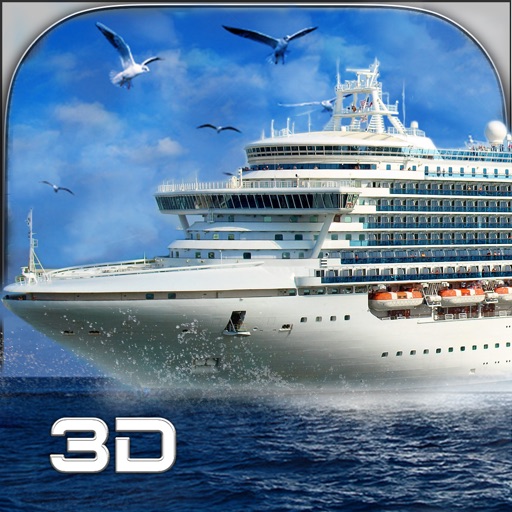 Sailing Cruise Ship Simulator 3D Icon