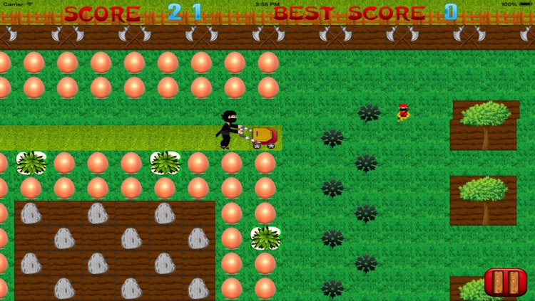 Ninja Lawn Mowing Madness screenshot-3