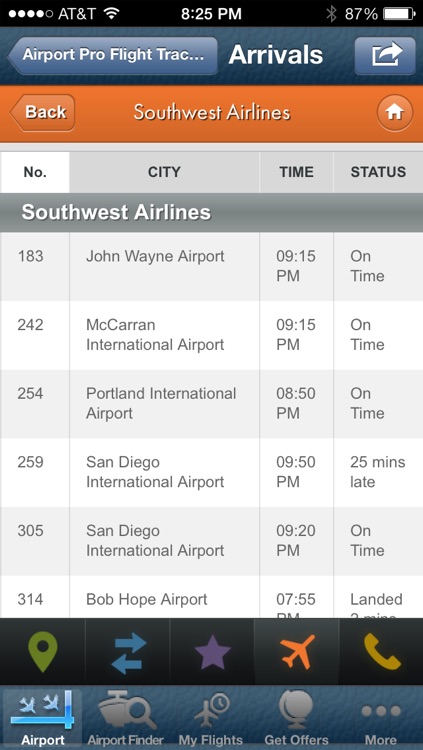 Sacramento International Airport + Flight Tracker screenshot-3