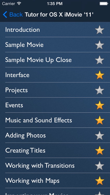 Tutor for OS X iMovie '11