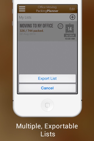 Office Moving Packing Planner - Make Your Office Moving Stress Free screenshot 2