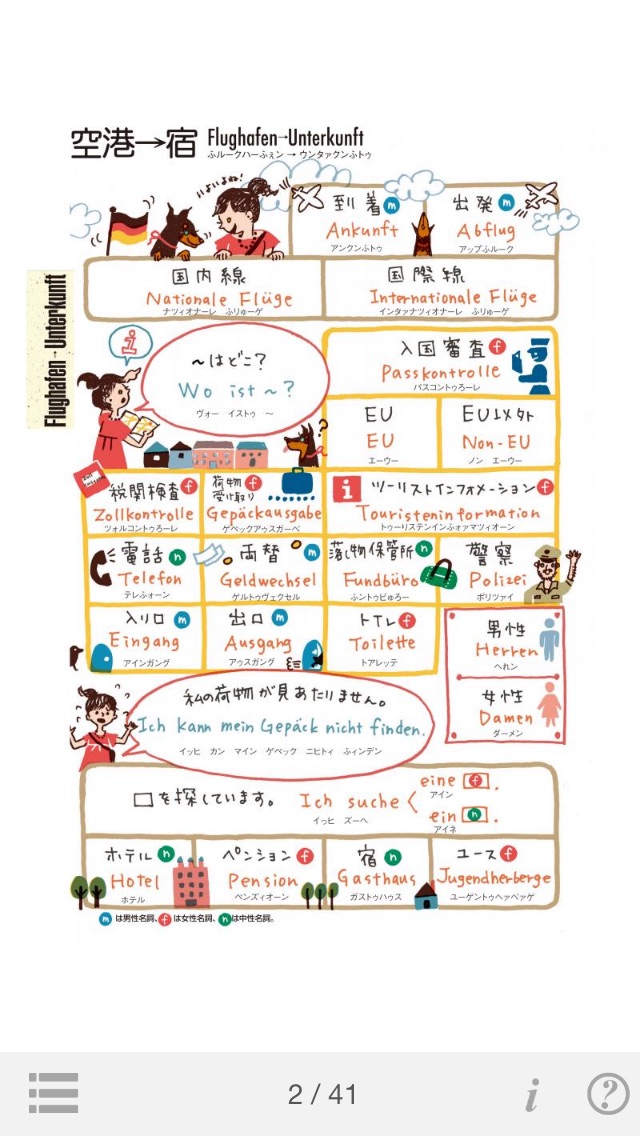 指さし会話ドイツ touch&talk screenshot1