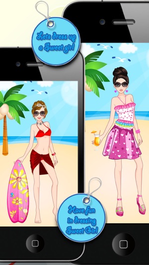 Summer Girl Dress Up Game