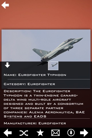 Eurofighter Info screenshot 2