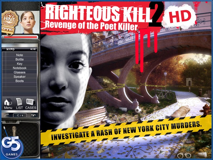 Righteous Kill 2: Revenge of the Poet Killer HD screenshot-0