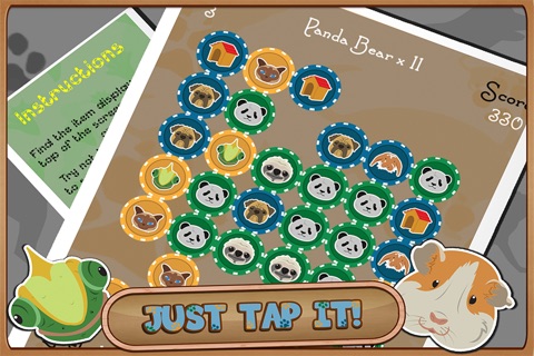 A Pet Tap - Finger Snap fun puzzle time race Free screenshot 2