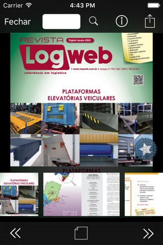 Revista Logweb screenshot 3