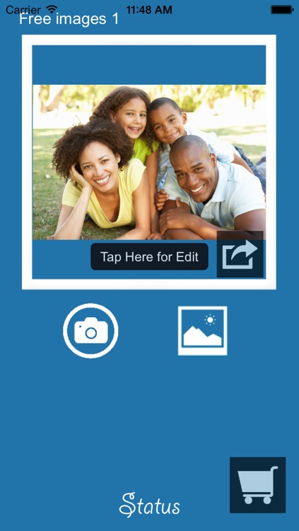 Status - Select, Type and Share