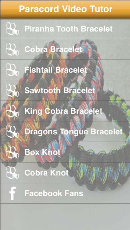 Paracord Video Tutorials - The Best Paracord Video Guide For Bracelets, Knots, Lanyards & Keychains!