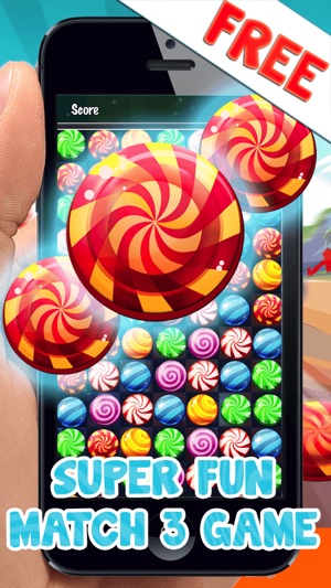 Candy Match 3 Puzzle Free(圖1)-速報App