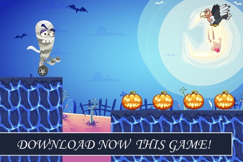 Cute Halloween Hoverboarders - Top Free Arcade Fun Game screenshot 4