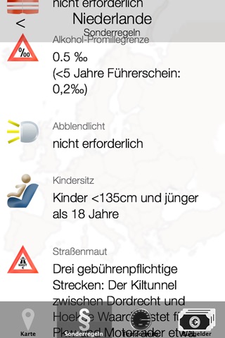 Driving in Europe - traffic rules from over 40 countries screenshot 3