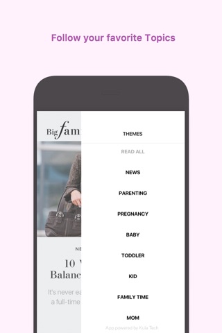 Big Family — all family related news in one place screenshot 3