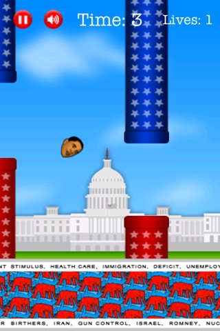 The Obama Game - An American White House President Free Fight Clash Against Republicans Democrats Congress and The Press screenshot 4
