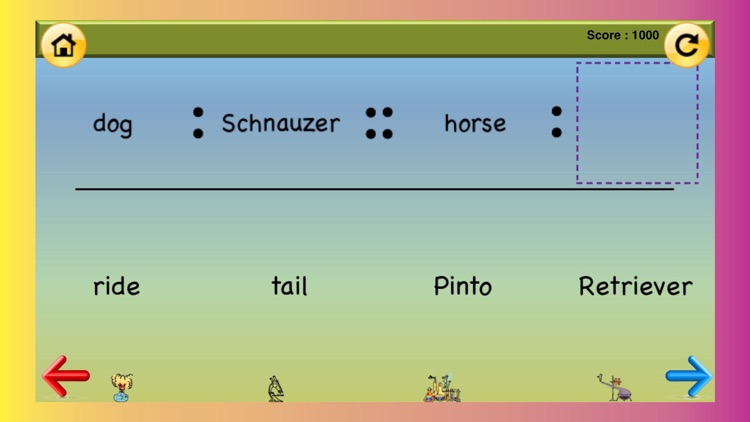 4th Grade Word Analogy for Classrooms and Home Schools screenshot-3