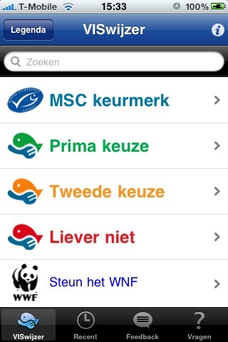 VISwijzer screenshot 2