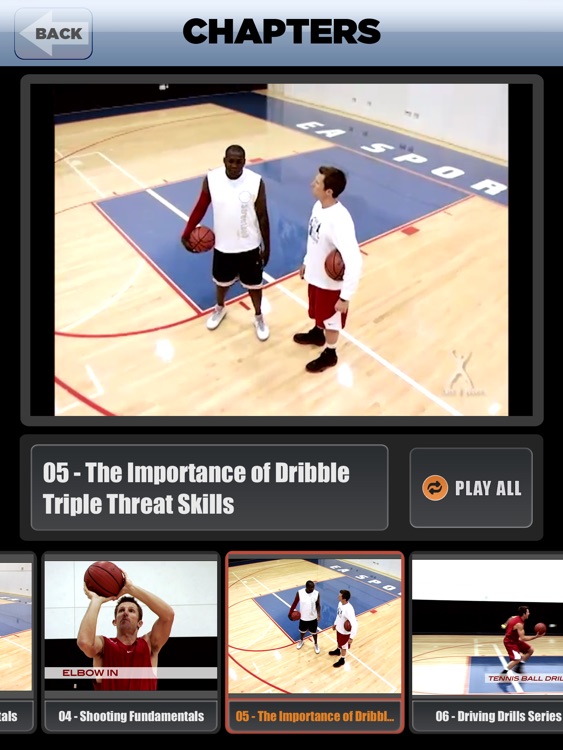 Dribble Triple Threat: Drive, Pass & Shoot - With Ganon Baker - Full Court Basketball Training Instruction - XL