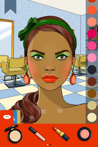 Beauty Salon makeover game - makeup and hairdressing screenshot 2
