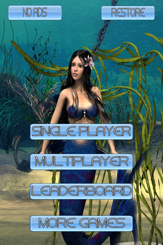 Mermaid Princess Fantasy Match - match three items to crush the levels screenshot 2