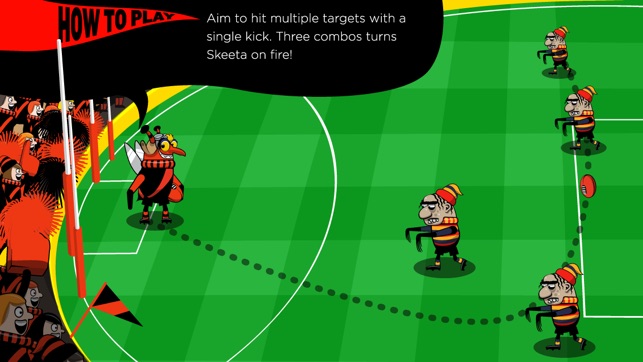 Skeeta's Footy Crusade - the official game from Essendon FC(圖4)-速報App