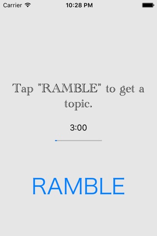 Ramble - Practice Giving Speeches screenshot 2