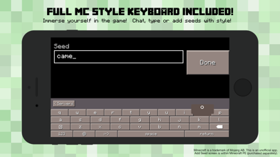PE Servers - Custom Keyboard for Minecraft Pocket Edition Screenshot 3