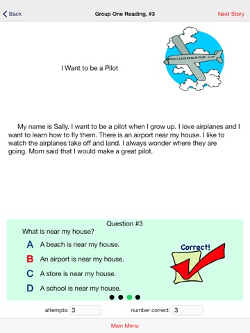 First Grade Reading Comprehension-Free screenshot 3