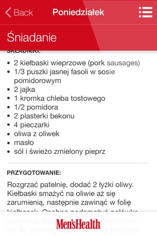 Men's Health - Dieta na mięśnie screenshot 4