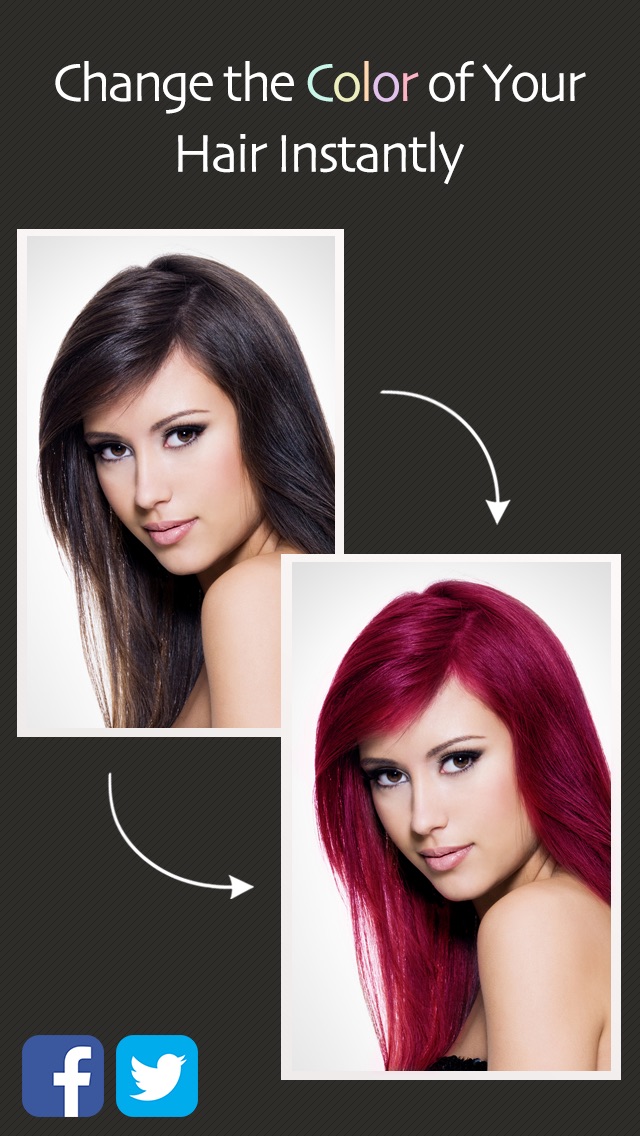 Hair Color Booth screenshot1