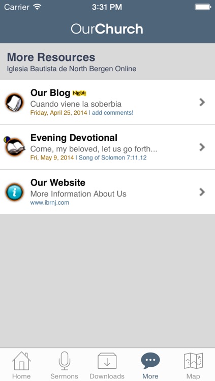 Iglesia Bautista de North Bergen screenshot-3