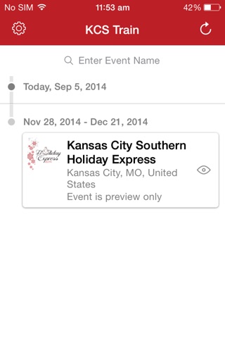 Kansas City Southern Holiday Express screenshot 2