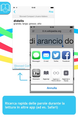 Italian <-> Lithuanian Slovoed Compact talking dictionary screenshot 3