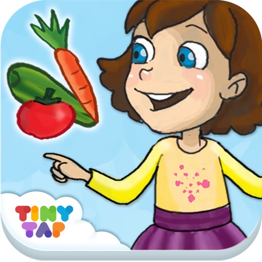 Making Salad - learn counting with vegetables icon