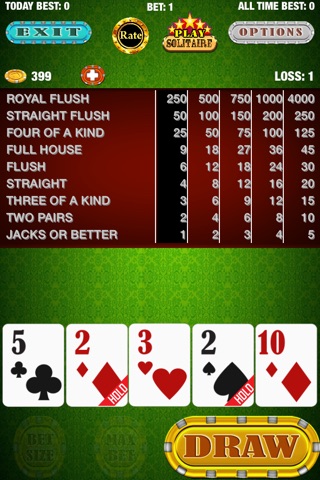 Hot Streaks Video Poker - Free screenshot 3