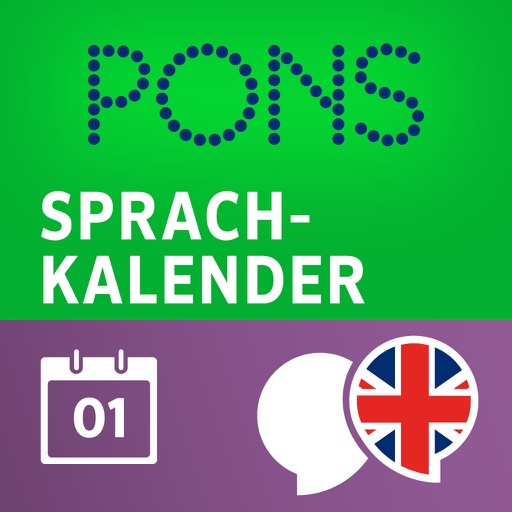 Language Calendar English - Learn English day by day with PONS