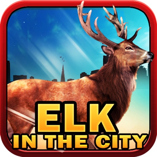 Elk in the City Icon