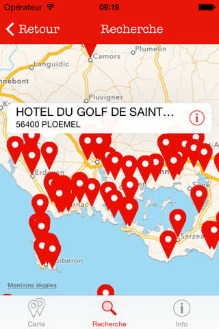 Les hôtels de France screenshot 2