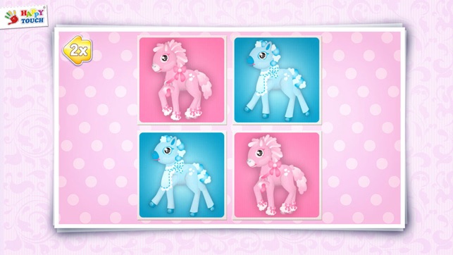 Apps for Girls - Pony Match it Game Free (2+)(圖2)-速報App