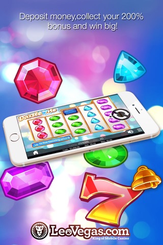 Dazzle Me at Leo Vegas - King of Mobile Casino screenshot 4