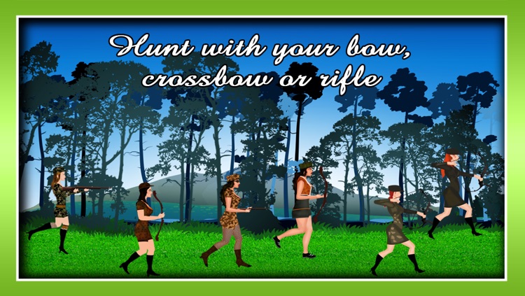 Deer Forest Huntress : The Gun and Bow Survival Hunt - Free Edition screenshot-3