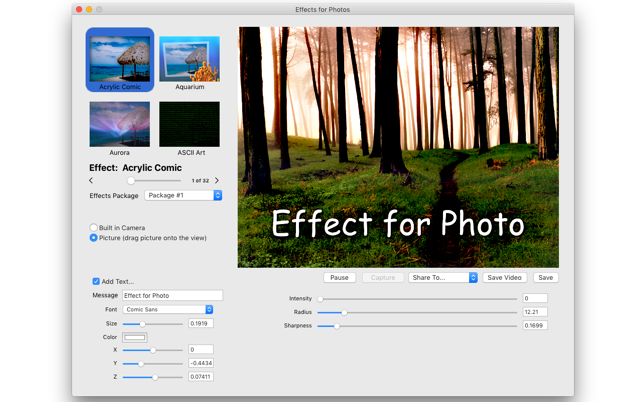 Effects for Photos