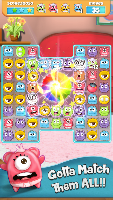 How to cancel & delete Mochi Monster Blast: Match 3 Fun from iphone & ipad 3