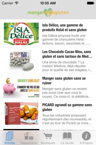 Manger sans gluten screenshot 2