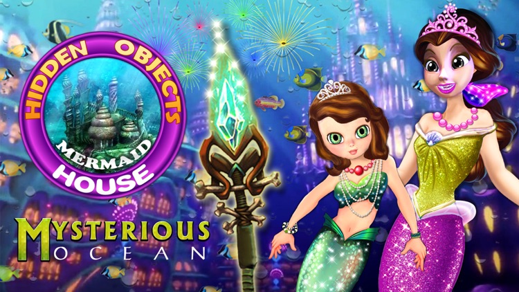 Hidden Object Mermaid House - Underwater Mystery Hidden Objects Game